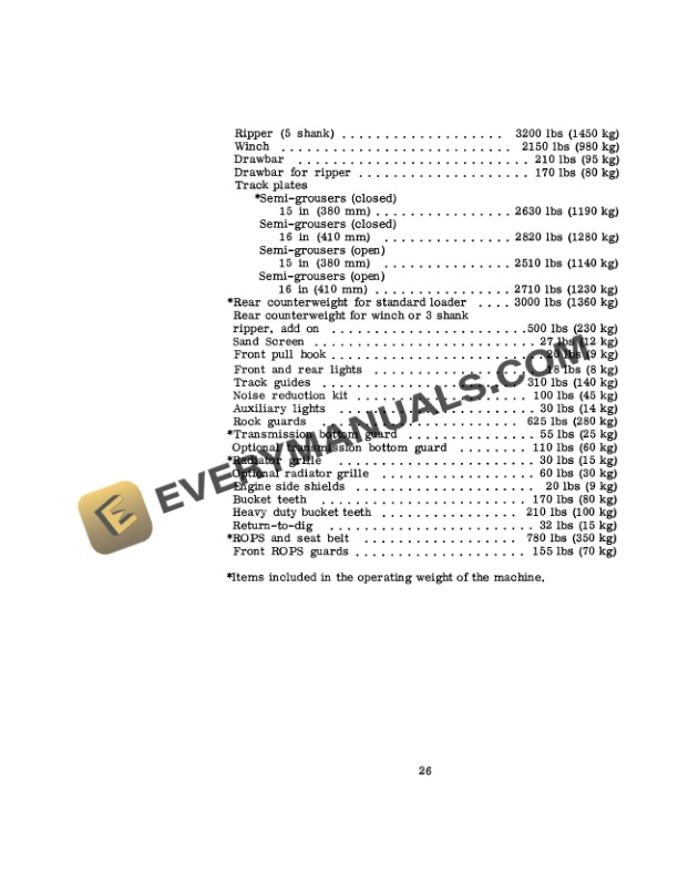 Case 1450 Loader Operator Manual 9-4492-2