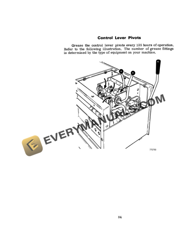 Case 1450 Loader Operator Manual 9-4492-4