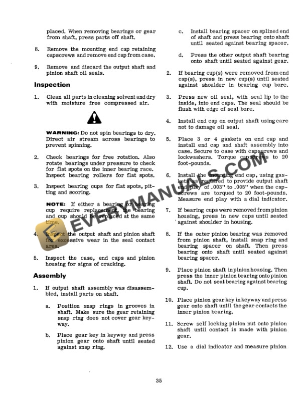 Case 1500 Series Uni-Loader Service Manual 9-71536-4