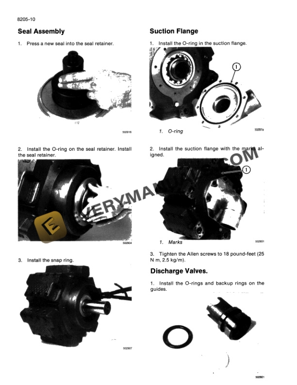 Case 170B Excavator Service Manual 8-44600-5