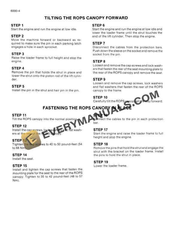 Case 1818 Uni-Loader Service Manual 8-69352-5