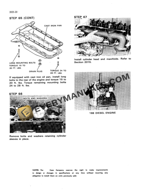 Case 1835 Uni-Loader Service Manual 9-68700-2