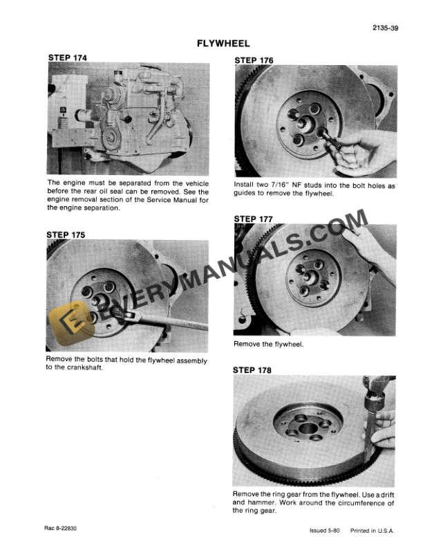 Case 1835B Uni-Loader Service Manual 8-42080-R1-3