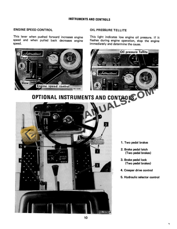 Case 184 Tractor Operator Manual 1096121R2 PDF 4 Case 184 Tractor Operator Manual 1096121R2 PDF - Image 2