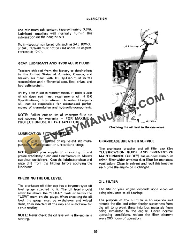Case 184 Tractor Operator Manual 1096121R2 PDF 7 Case 184 Tractor Operator Manual 1096121R2 PDF - Image 5