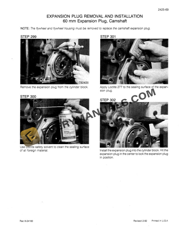 Case 1840 Skid Steer Service Manual 8-11653-2
