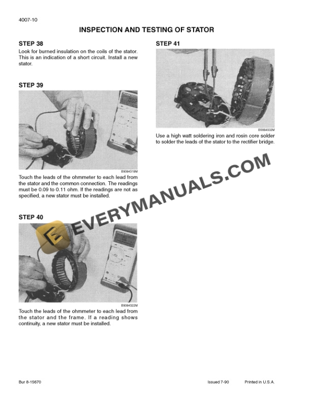 Case 1840 Skid Steer Service Manual 8-11653-3