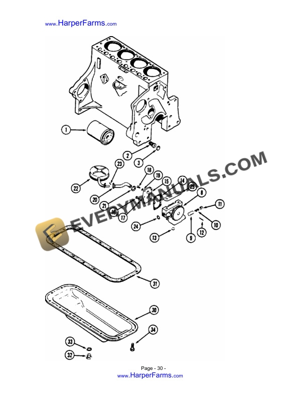 Case 1845, 1845S Uni-Loader Parts Catalog 790258B-4