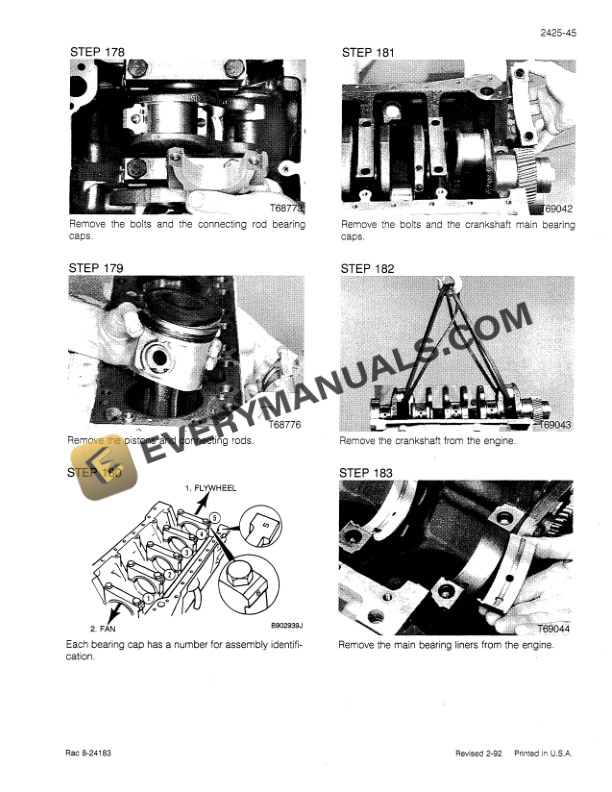 Case 1845C Skid Steer Service Manual 8-18953-2