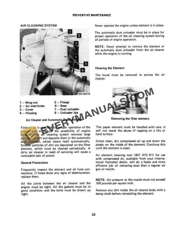 Case 185 Lo-Boy Tractor Operator Manual 1084466R1 PDF 6 Case 185 Lo-Boy Tractor Operator Manual 1084466R1 PDF - Image 4