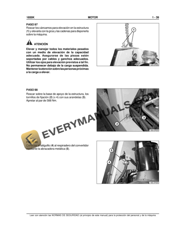 Case 1850K Tier 3 Crawler Dozer Repair Manual 87388573A ES-2