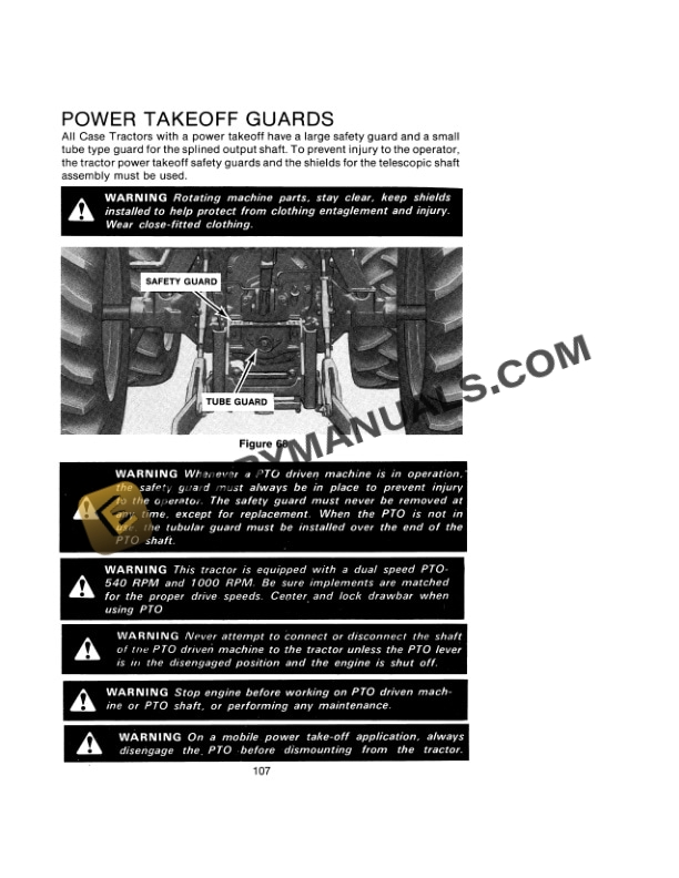 Case 2094 Tractor Operator Manual 9-9410. PDF 6 Case 2094 Tractor Operator Manual 9-9410. PDF - Image 4