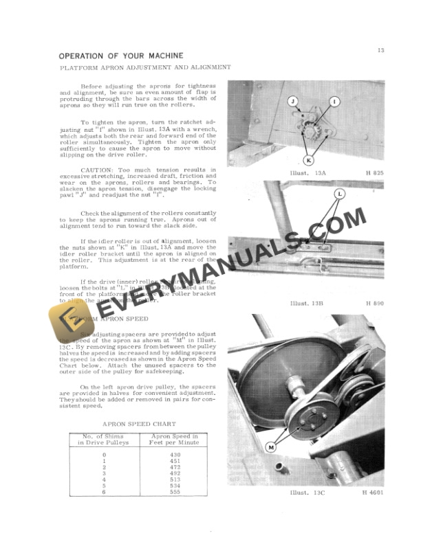 Case 210 IH Operator Manual 1090176R2-3