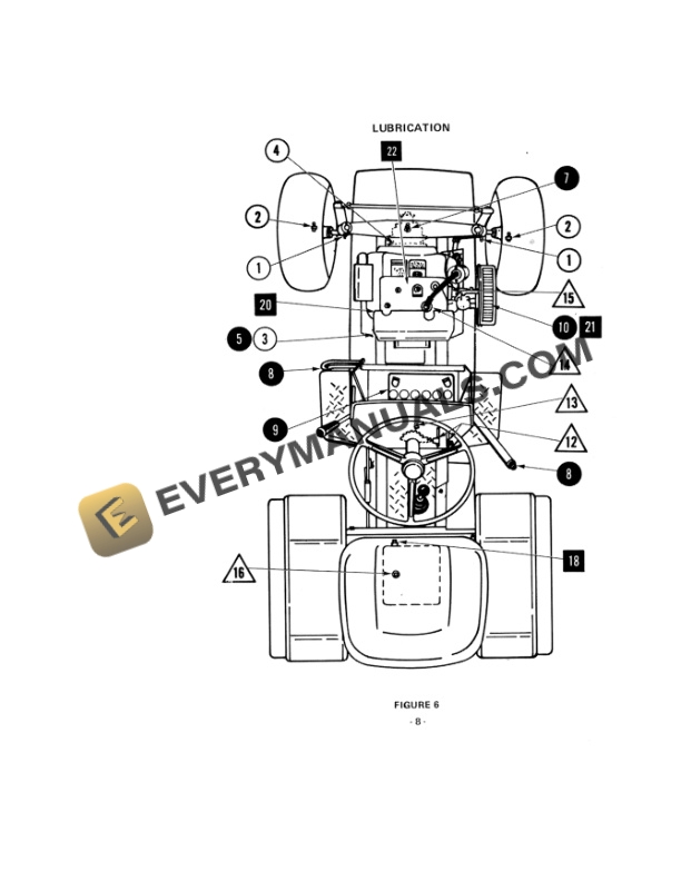 Case 210 Tractor Operator Manual 9-3463.-3