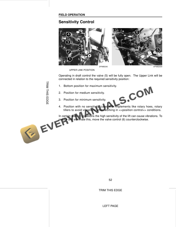 Case 2120, 2130, 2140, 2150 Pro Tractor Operator Manual 6-5390.-3