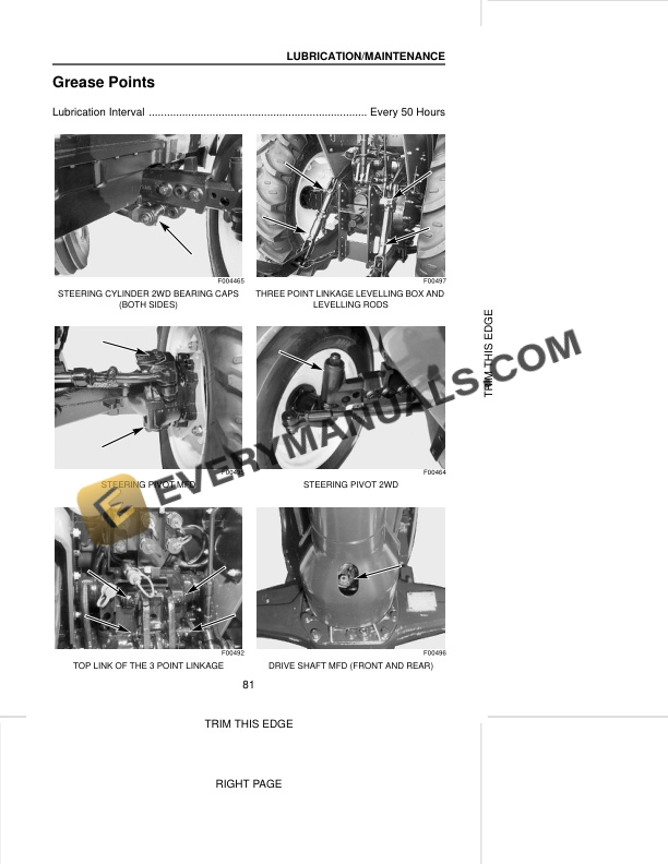 Case 2120, 2130, 2140, 2150 Pro Tractor Operator Manual 6-5390.-4