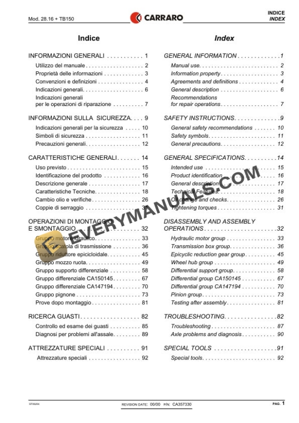 Case 21D, 121D, 221D, 321D Tractor Technical Handbook 9-93150 PDF 6 Case 21D, 121D, 221D, 321D Tractor Technical Handbook 9-93150 PDF - Image 4