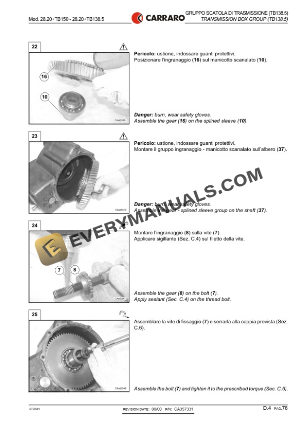 Case 21D, 121D, 221D, 321D Tractor Technical Handbook 9-93150 PDF 7 Case 21D, 121D, 221D, 321D Tractor Technical Handbook 9-93150 PDF - Image 5