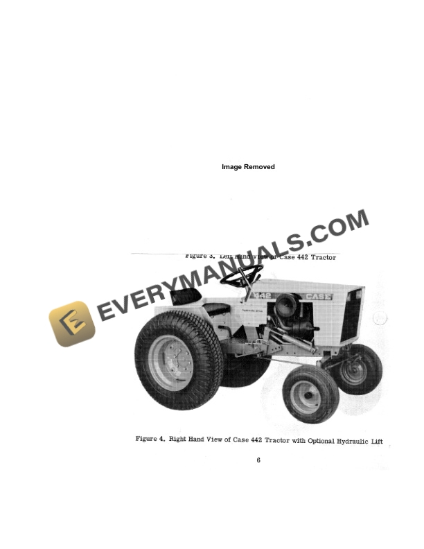 Case 220, 222, 242 Compact Tractor Operator Manual 9-2171.-2