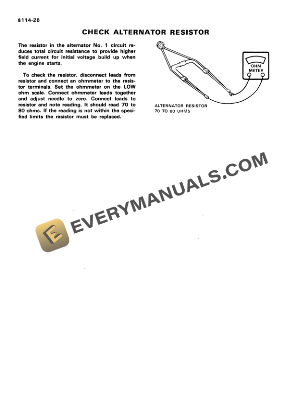 Case 2470, 2670 Tractor Service Manual 9-78399-5