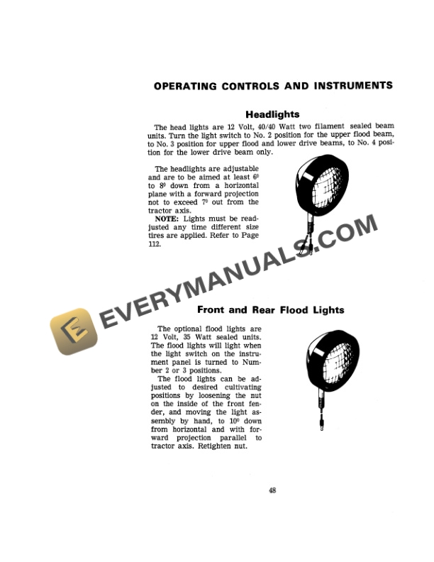 Case 2470 Tractor Operator Manual 9-4462. PDF 5 Case 2470 Tractor Operator Manual 9-4462. PDF - Image 3