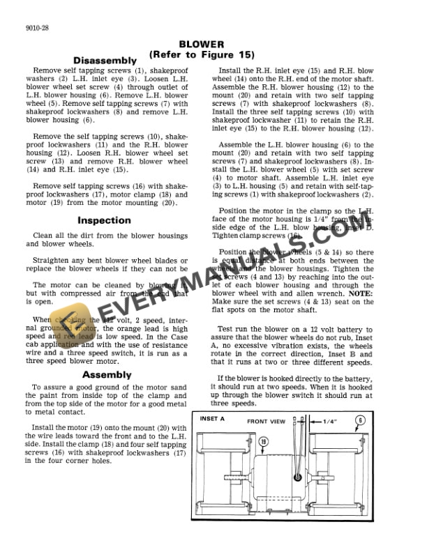 Case 2470 Tractor Service Manual 9-75279-5