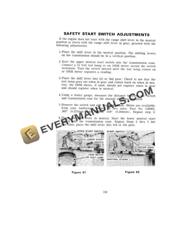 Case 2670 Tractor Operator Manual 9-4883.-5