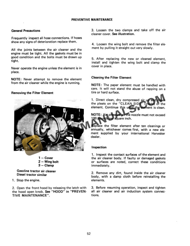 Case 284 Tractor Operator Manual 1058732C3 PDF 6 Case 284 Tractor Operator Manual 1058732C3 PDF - Image 4