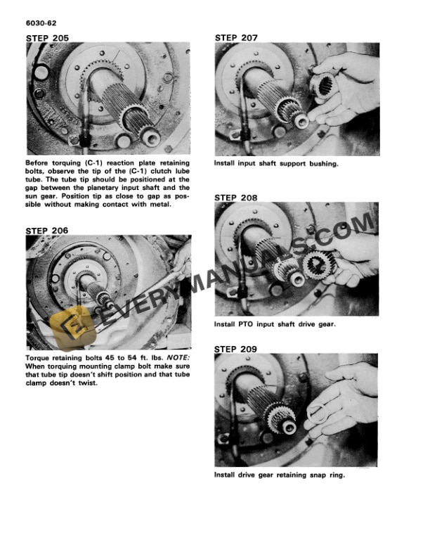Case 2870 Tractor Service Manual 9-80936-4