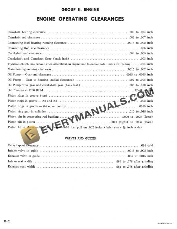 Case 300 Series Tractor and Engine Service Manual RI-307-2