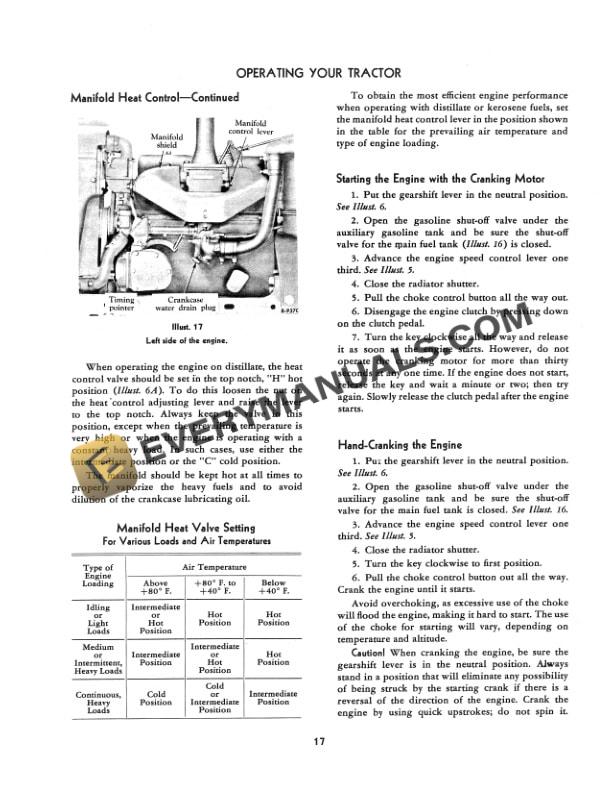 Case 300 Tractor Operator Manual 1004380R4-2