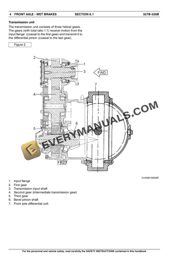 Case 327B, 330B Articulated Truck Service Manual 84187913 PDF 5 Case 327B, 330B Articulated Truck Service Manual 84187913 PDF - Image 3