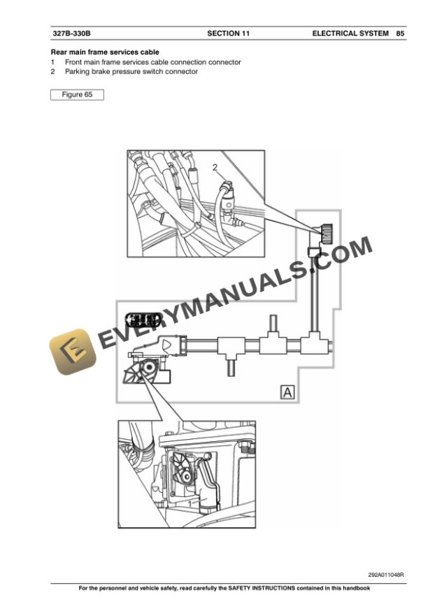 Case 327B, 330B Articulated Truck Service Manual 84187913 PDF 7 Case 327B, 330B Articulated Truck Service Manual 84187913 PDF - Image 5