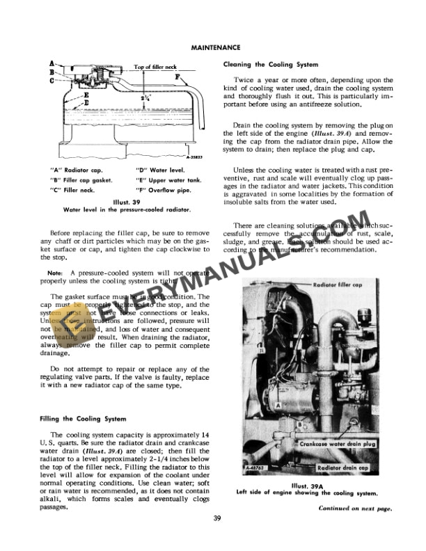 Case 330 Utility Tractor Operator Manual 1014015R2-3