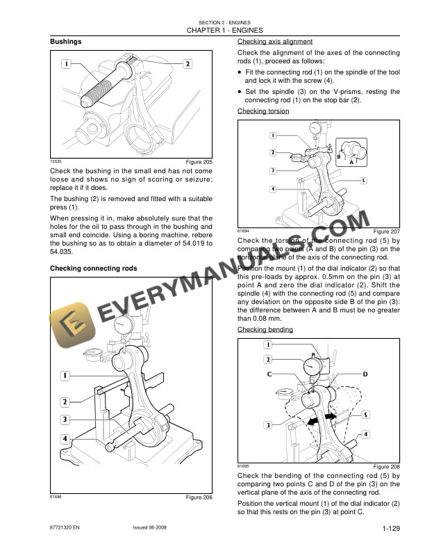 Case 335B, 340B Tier 3 Simplemux Articulated Truck Repair Manual 87721320-2