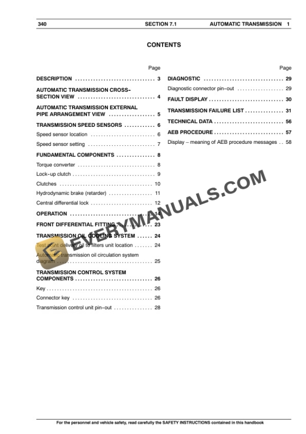 Case 340 Articulated Truck Service Manual 9-93760 NA PDF 5 Case 340 Articulated Truck Service Manual 9-93760 NA PDF - Image 3