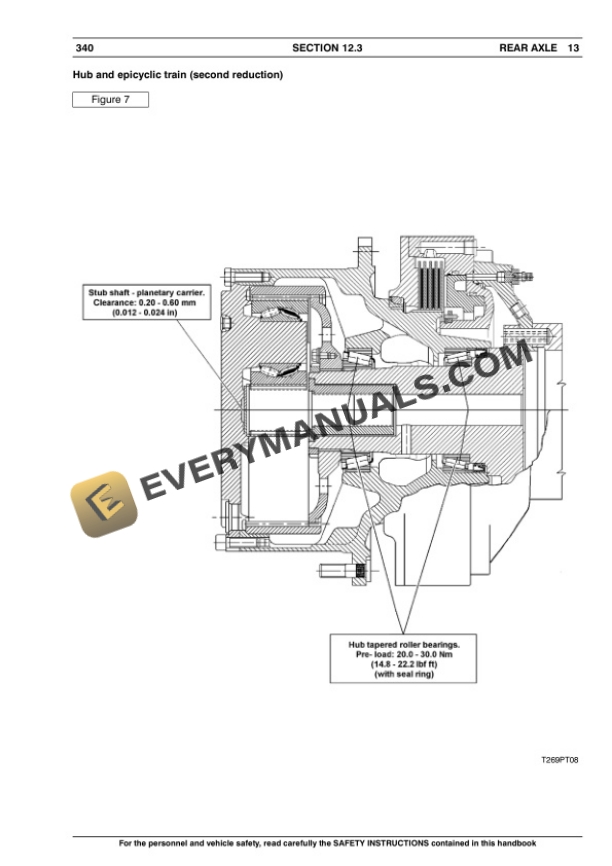 Case 340 Articulated Truck Service Manual 9-93760 NA PDF 6 Case 340 Articulated Truck Service Manual 9-93760 NA PDF - Image 4