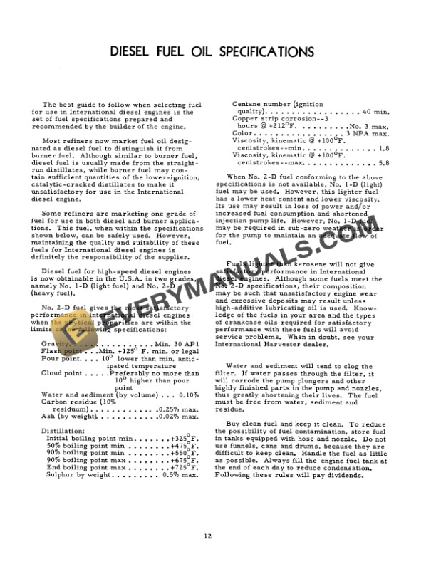 Case 340 Utility Tractor Operator Manual 1014185R6-2