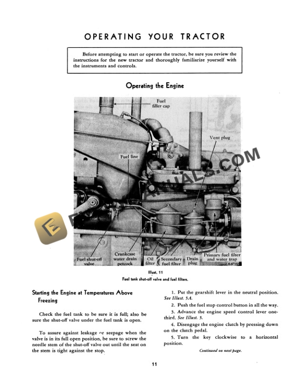 Case 350 Utility Tractor Operator Manual 1004494R3-2