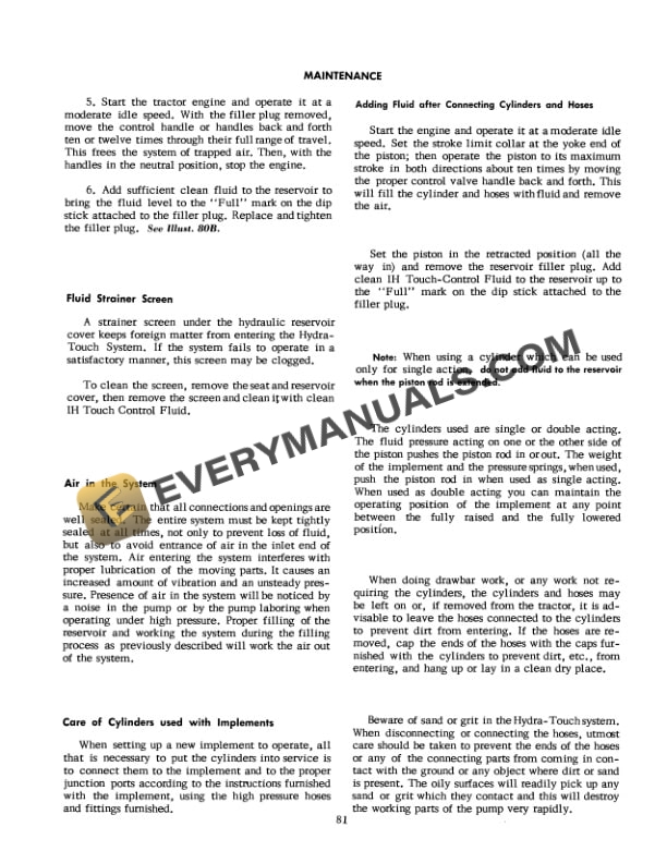 Case 350 Utility Tractor Operator Manual 1014022R2 PDF 6 Case 350 Utility Tractor Operator Manual 1014022R2 PDF - Image 4