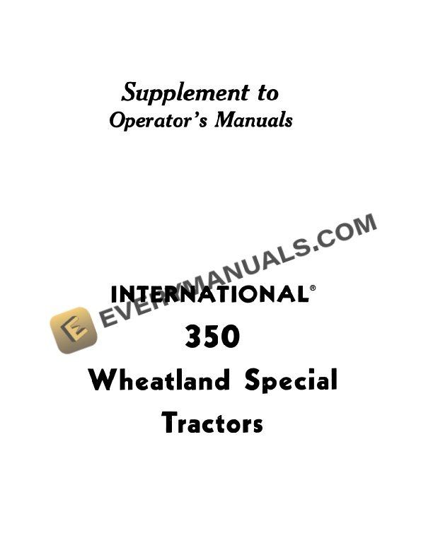 Case 350 Utility Tractor Operator Manual 1014022R2 PDF 7 Case 350 Utility Tractor Operator Manual 1014022R2 PDF - Image 5