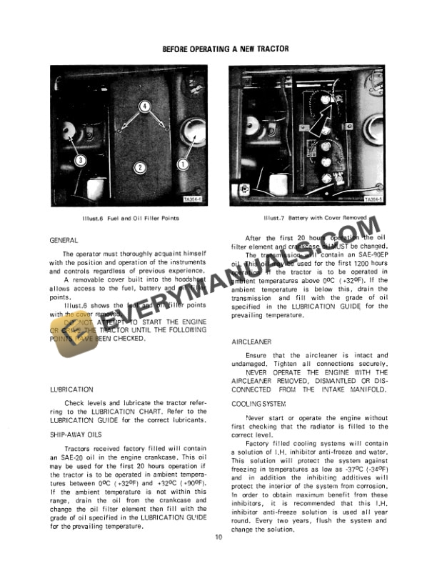 Case 354, 2300 Tractor Operator Manual 1092614R2 PDF 4 Case 354, 2300 Tractor Operator Manual 1092614R2 PDF - Image 2