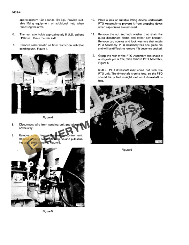 Case 380 Gen Tractor Service Manual 9-73727-5