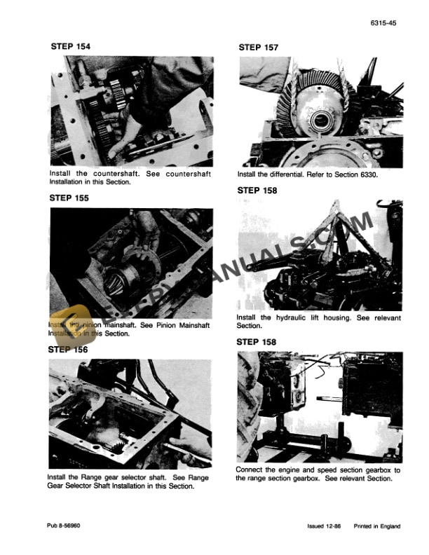 Case 380B Tractor Service Manual 8-58601 PDF 6 Case 380B Tractor Service Manual 8-58601 PDF - Image 4