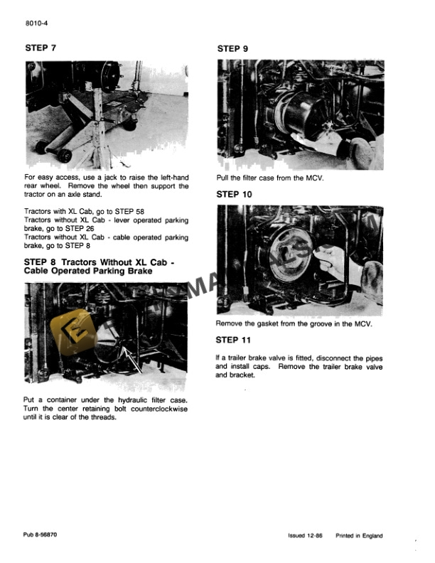 Case 380B Tractor Service Manual 8-58601 PDF 7 Case 380B Tractor Service Manual 8-58601 PDF - Image 5