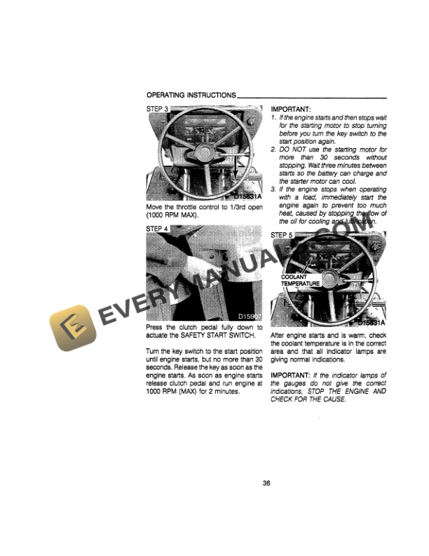 Case 395, 495 Tractor Operator Manual 9-19740 PDF 4 Case 395, 495 Tractor Operator Manual 9-19740 PDF - Image 2