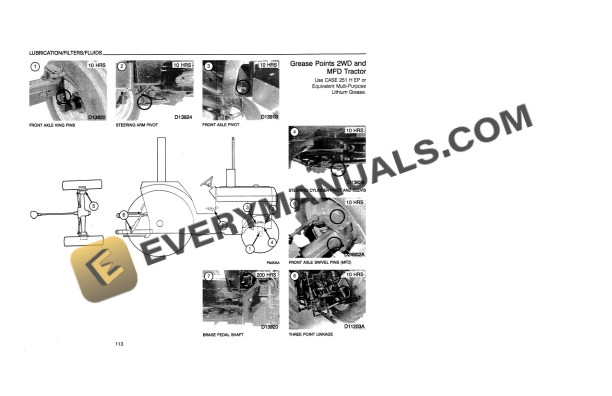 Case 395, 495 Tractor Operator Manual 9-19740 PDF 6 Case 395, 495 Tractor Operator Manual 9-19740 PDF - Image 4