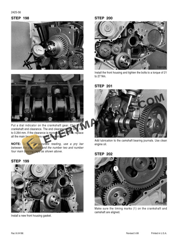 Case 4-390, 4T390, 4TA-390 Engine Service Manual 7-91612-3