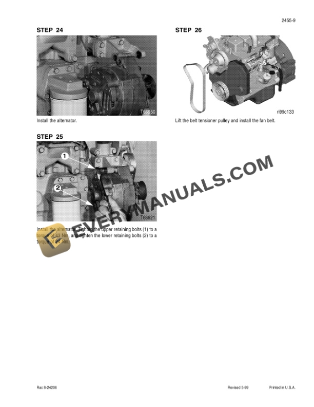 Case 4-390, 4T390, 4TA-390 Engine Service Manual 7-91612-4