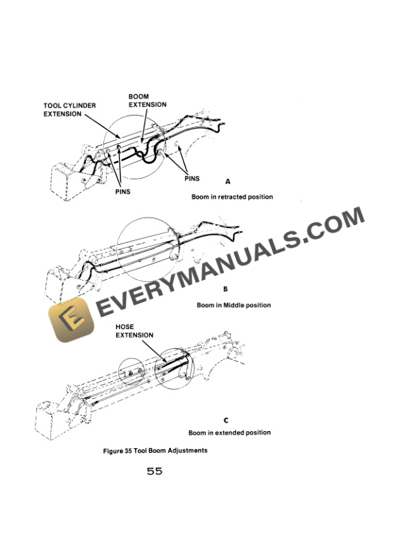 Case 40 Series D Crawler Operator Manual S406272M1-4